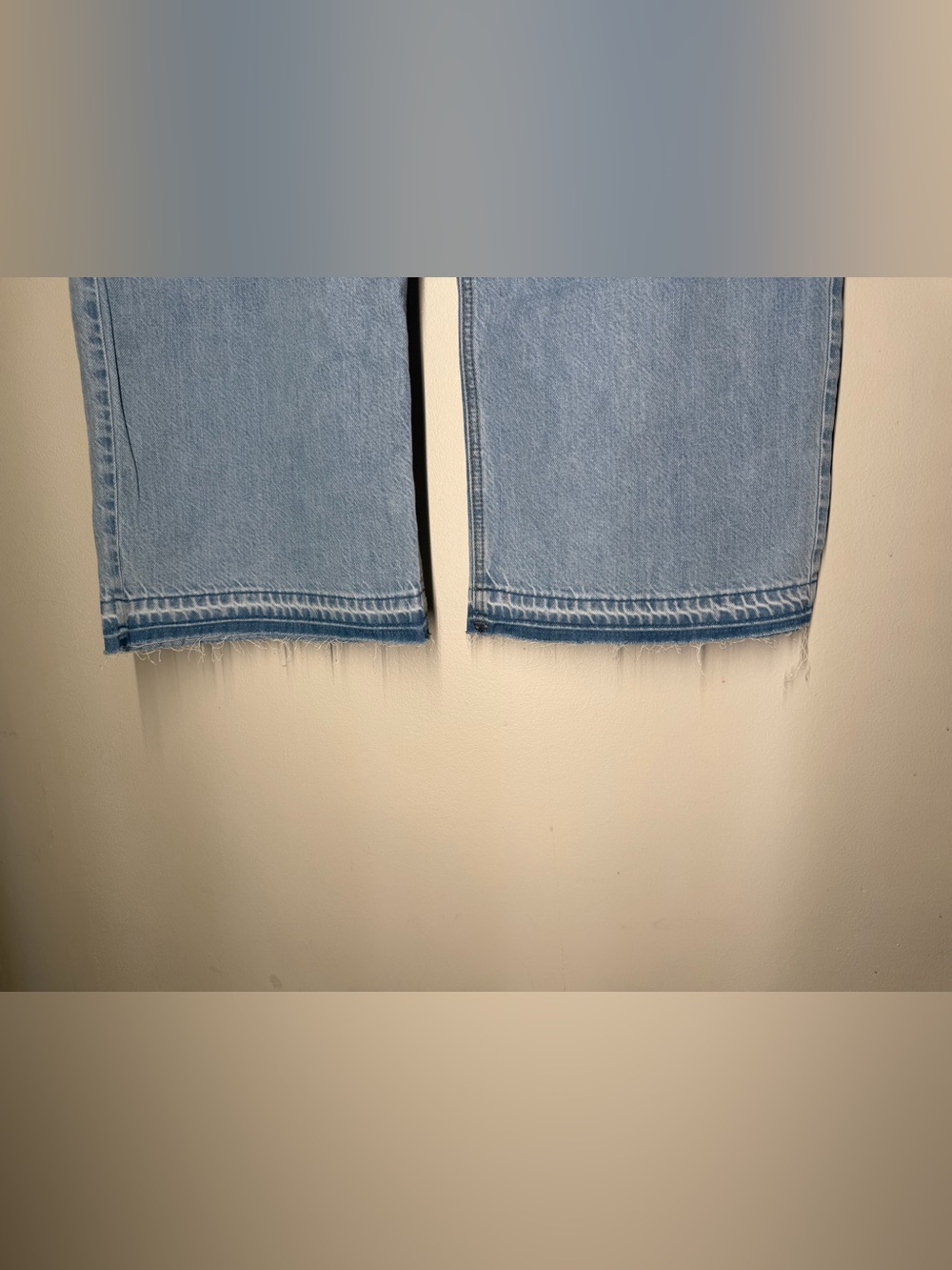 rag & bone Lori Beach Pant Wide Leg‎ Pull On Jeans Resort Coastal Minimalist - Picture 12 of 13